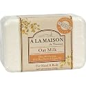 A La Maison Soap Bar Frnch Oat MLK Beauty & Personal Care A LA MAISON