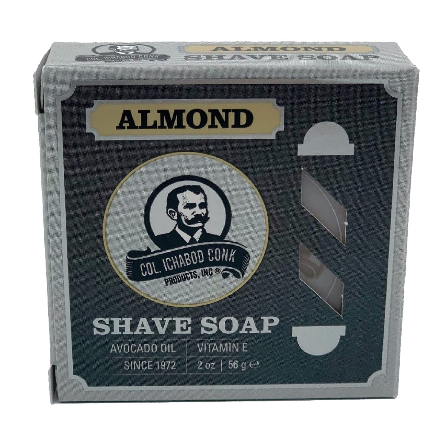COL CONK ALMOND SHAVE SOAP Beauty and Personal Care Colonel Conk
