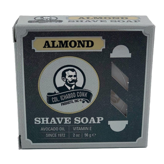 COL CONK ALMOND SHAVE SOAP Beauty and Personal Care Colonel Conk