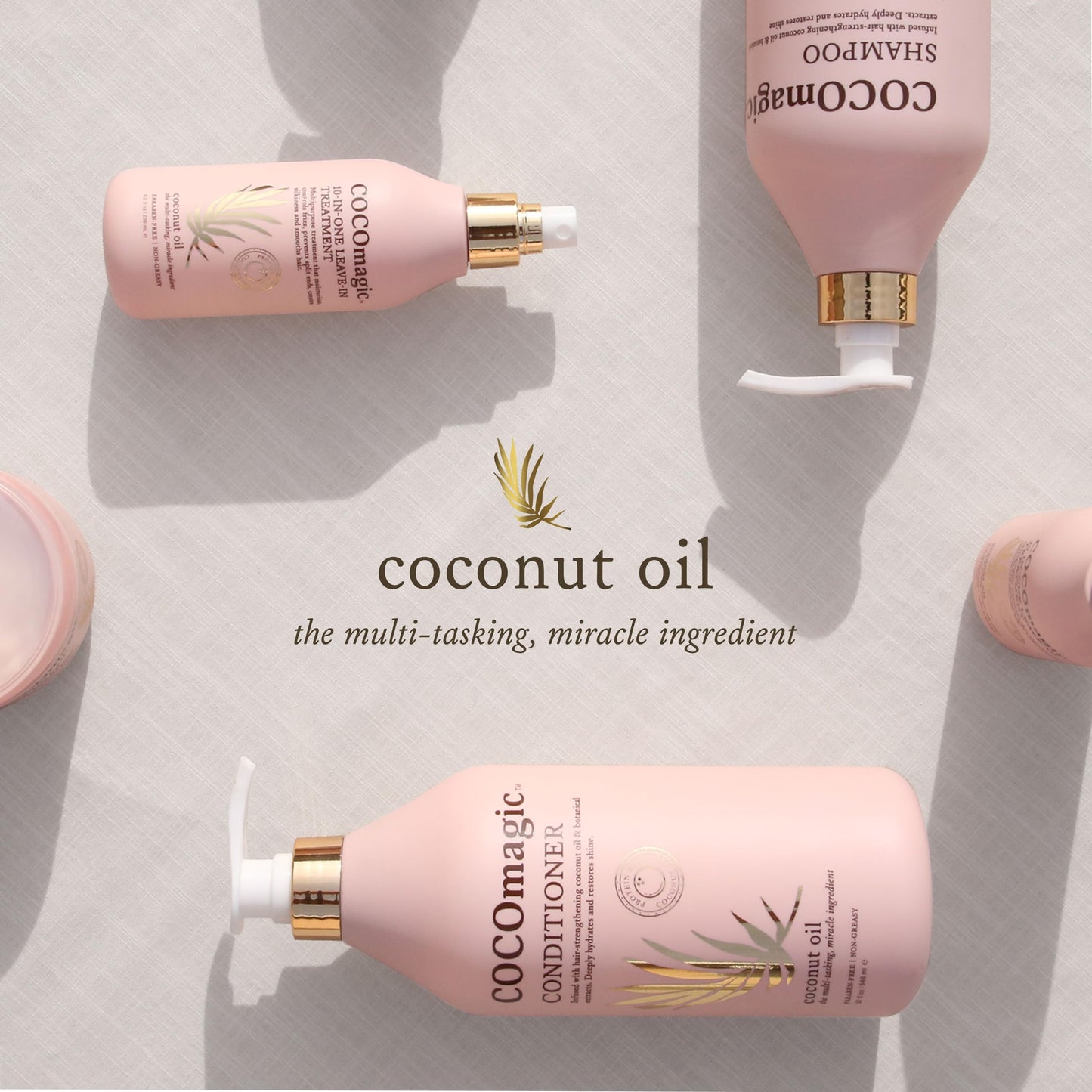 Cocomagic Frizz-Free Curl Mousse with Coconut Oil | Defines & Controls Curls with Soft Hold & Hydration | Non-Greasy, Paraben-Free, Gentle for All Beauty & Personal Care Cocomagic