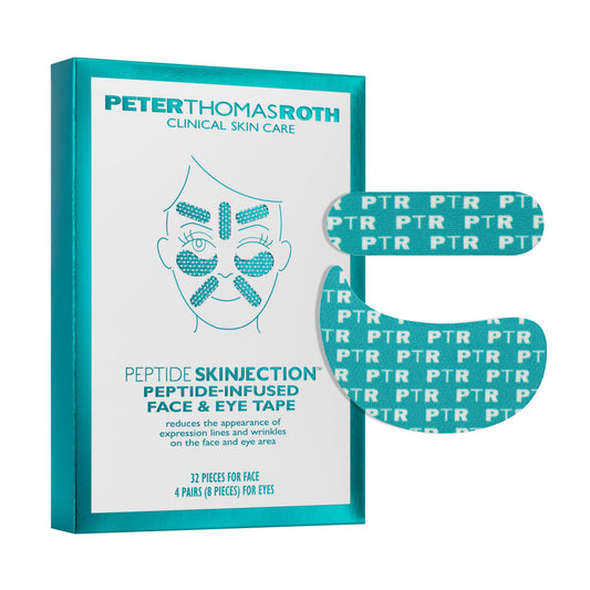 Peter Thomas Roth | Peptide Skinjection™ Peptide-Infused Face & Eye Tape | Face Tape For Wrinkles and Aging Skin | Peptide Face Tape Beauty and Personal Care Peter Thomas Roth Default Title