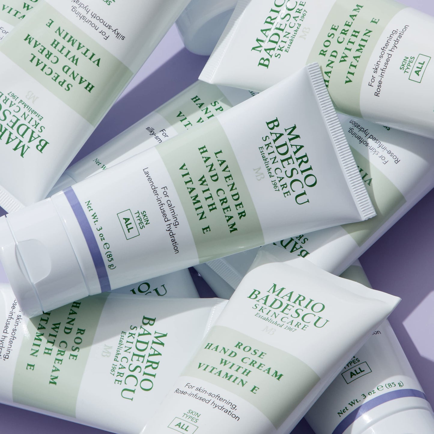 Mario Badescu Unscented Hand Cream with Vitamin E for Men and Women, Non-Greasy, Light and Fast-Absorbing Hand Cream for Dry Cracked Hands, Ideal Beauty & Personal Care Mario Badescu
