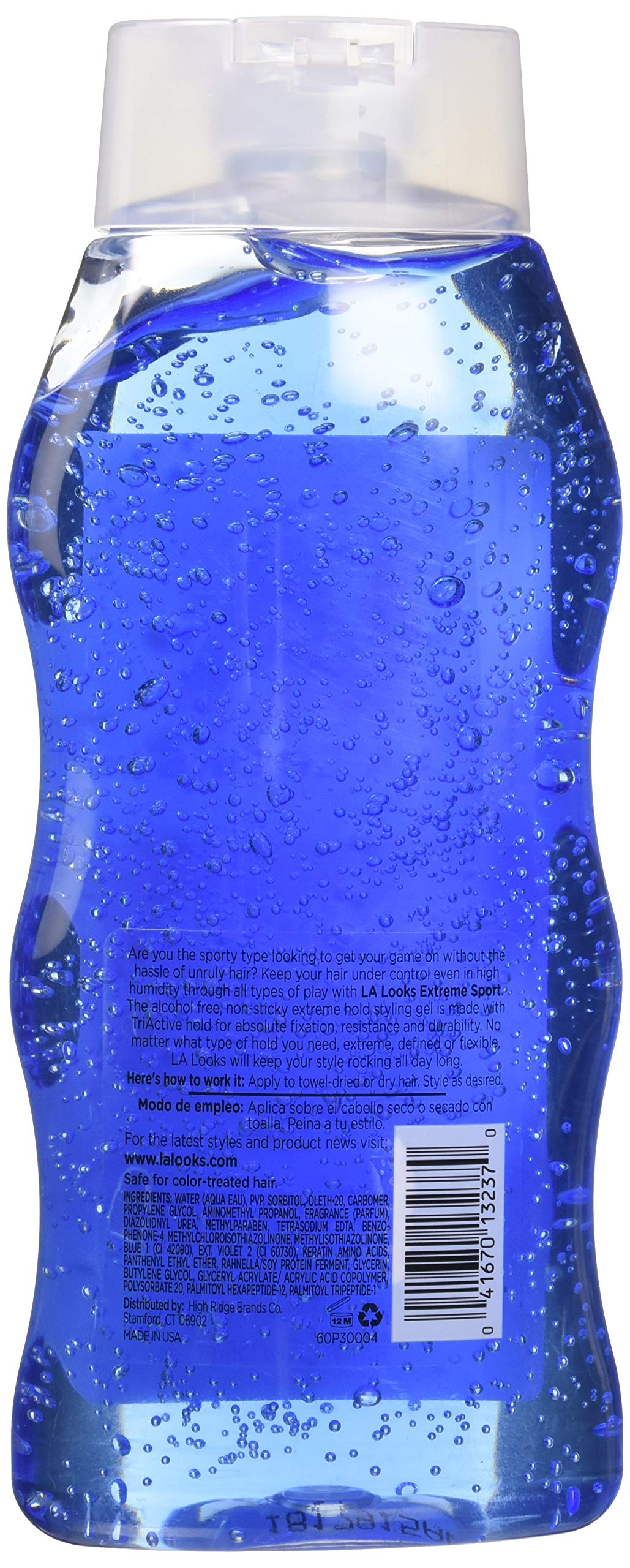 LA Looks Gel #10 Extreme Sport Tri-Active Hold, Blue, 20 Ounce (2 Pack) (B00BNVM8OG) Beauty & Personal Care L.A. Looks