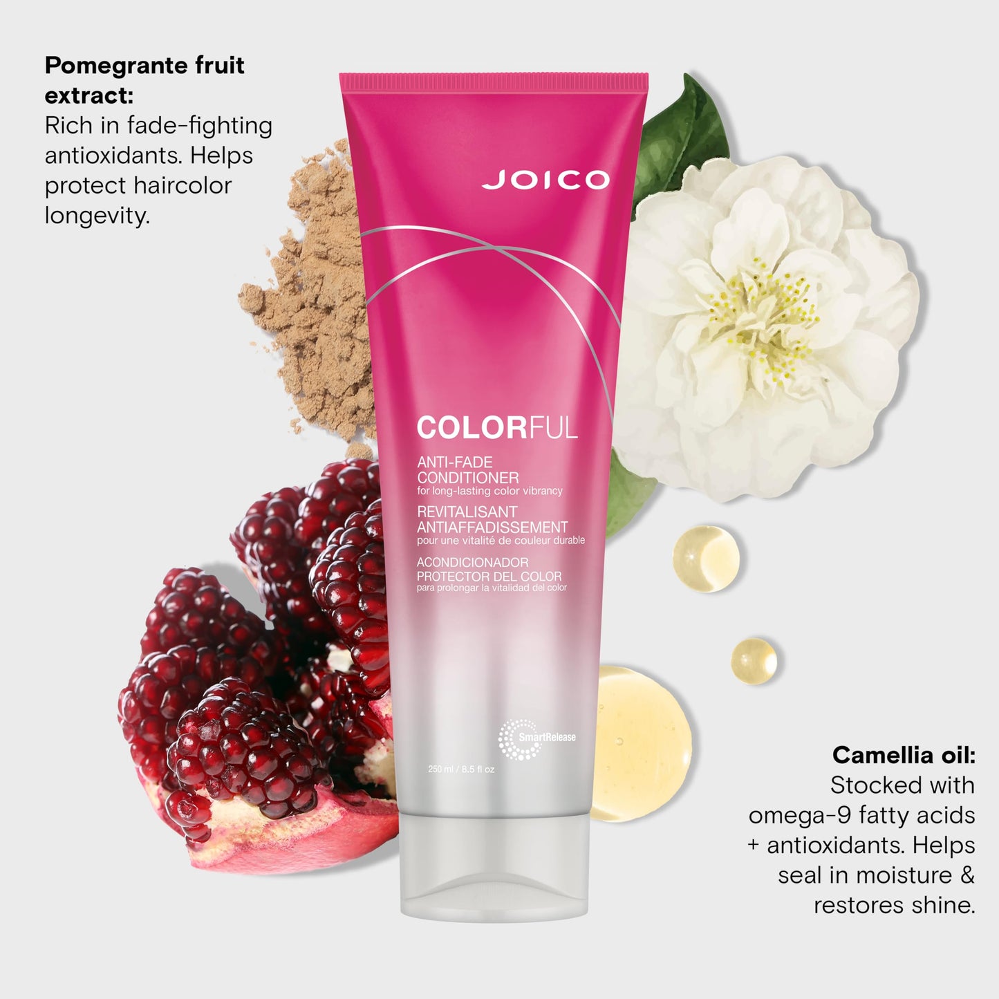 Colorful Anti-Fade Conditioner | For Color-Treated Hair | Preserve Hair Color & Vibrancy | Boost Shine & Reduce Breakage | Sulfate Free | Beauty & Personal Care Joico