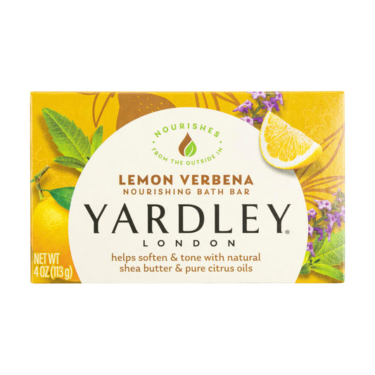 Yardley London Lemon Verbena Naturally Moisturizing Bath Bar, 4 ounce Beauty & Personal Care Yardley
