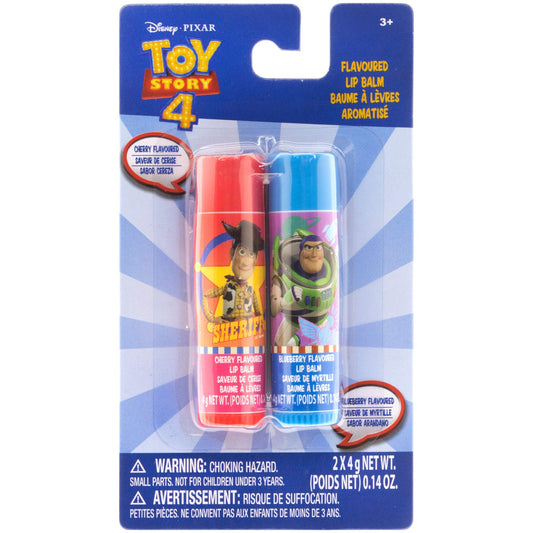 Disney Toy Story 4 Buzz & Woody 2-Piece Flavored Lip Balm Stocking Stuffer Party Favor Gift Set Beauty & Personal Care Townley Girl