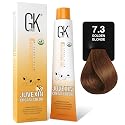 GK HAIR Global Keratin Professional Hair Color Cream Tube (3.4 Fl Oz/100ml) Nourishing & Cleansing Colors for Styling High Performance Long Lasting Beauty & Personal Care GK HAIR