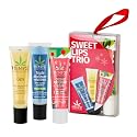 Hempz Sweet Lips Trio, 3 Lip Balms, Holiday Gift for Men or Women, Stocking Stuffer Beauty & Personal Care Hempz
