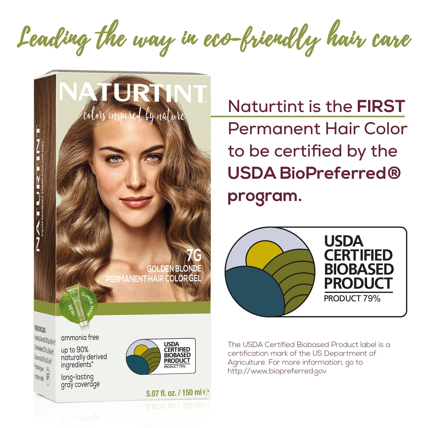 Naturtint 7G Golden Blonde Permanent Hair Color (Pack of 1), Ammonia Free, Vegan, Cruelty Free, up to 100% Gray Coverage, Long Lasting Results Beauty & Personal Care Naturtint