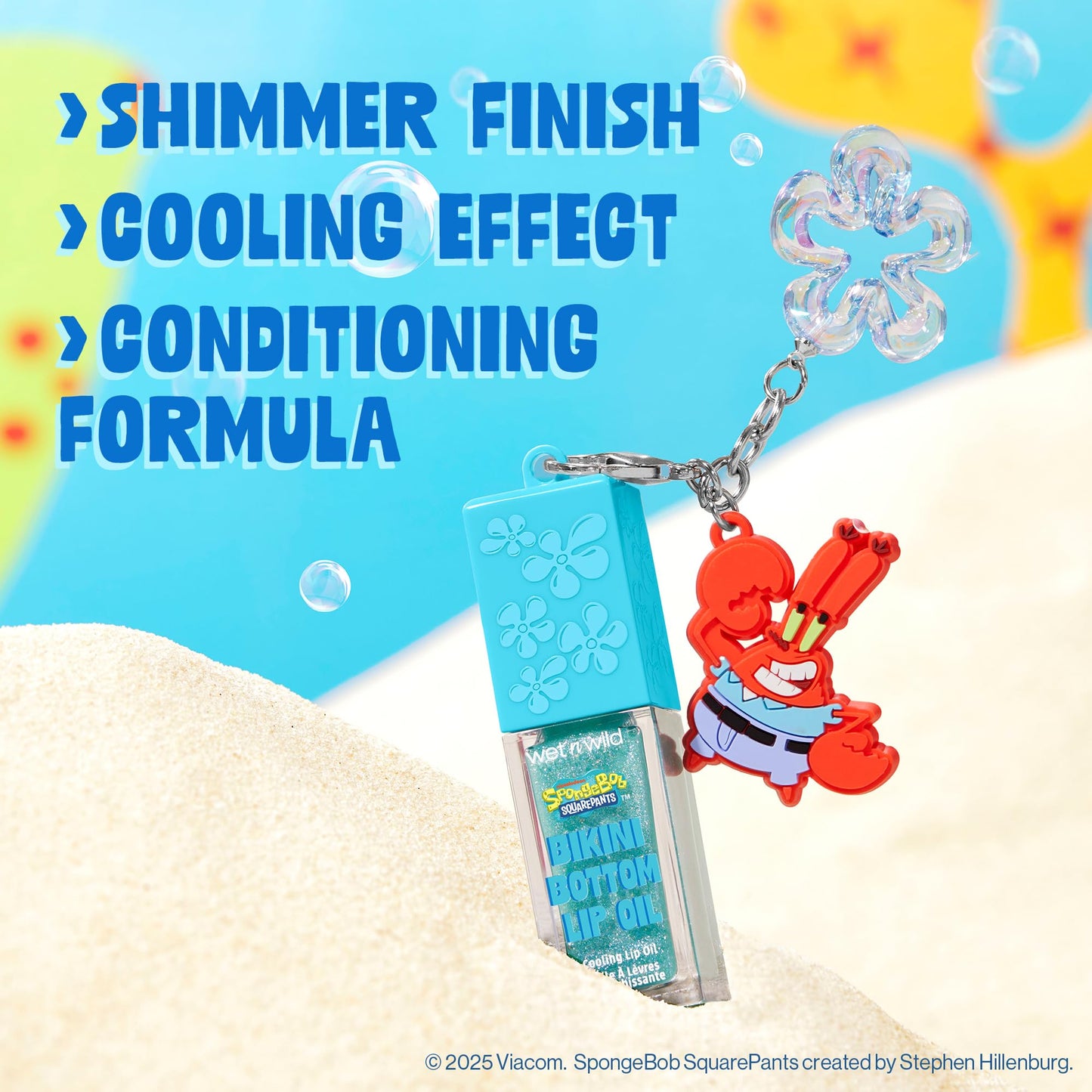 wet n wild Spongebob Bikini Bottom Cooling Lip Oil - Thar She Blows Beauty & Personal Care wet n wild