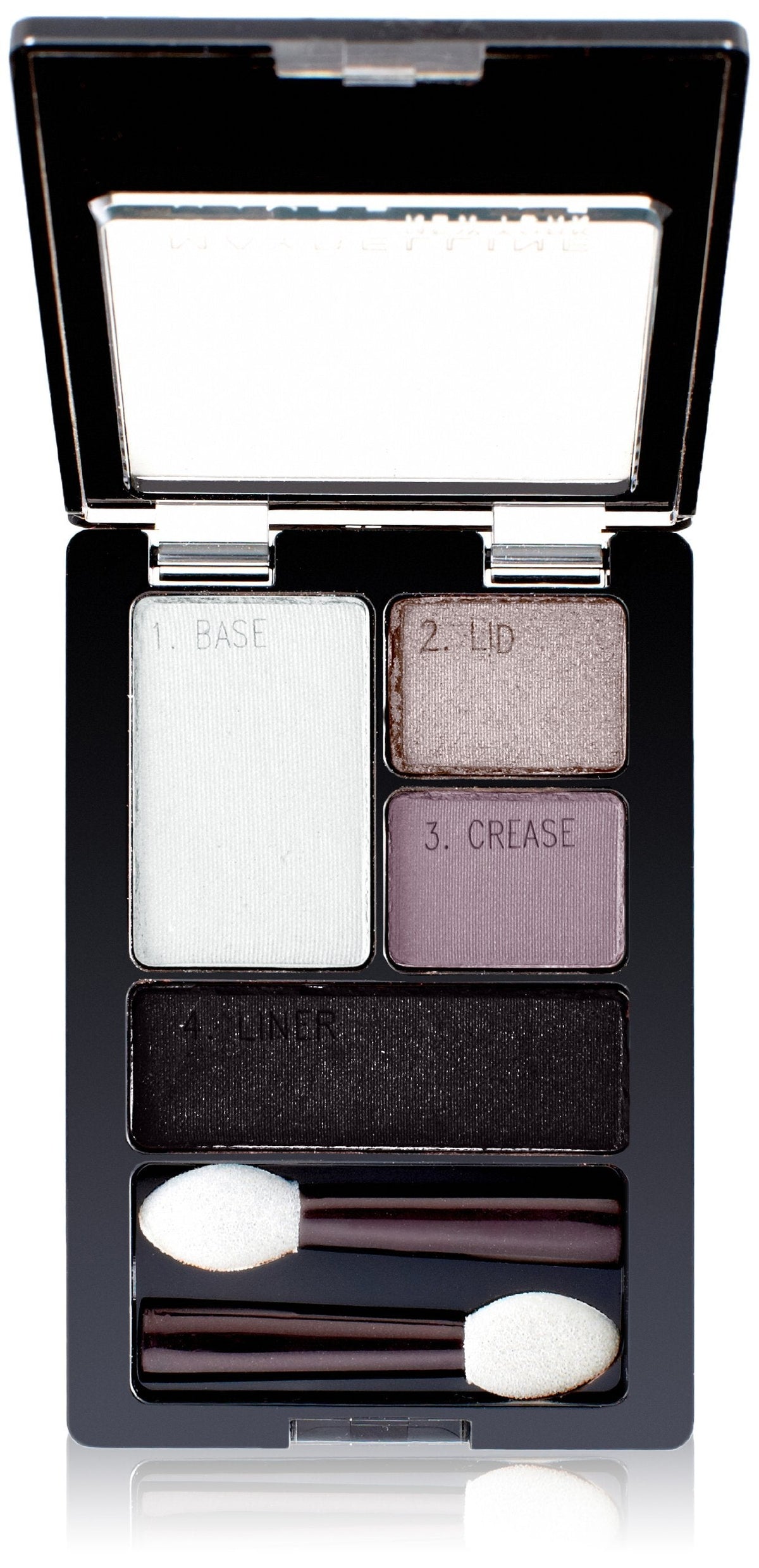 Maybelline Expert Wear Eyeshadow Quads, Charcoal Smokes, 0.17 oz. Beauty & Personal Care MAYBELLINE