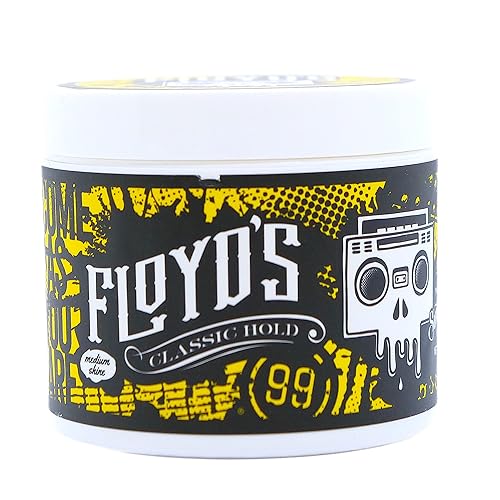 Floyd's 99 Classic Hold Pomade Powered by Suavecito - Medium Hold - Medium Shine - Water Soluble - 4 oz Beauty & Personal Care Floyd's 99