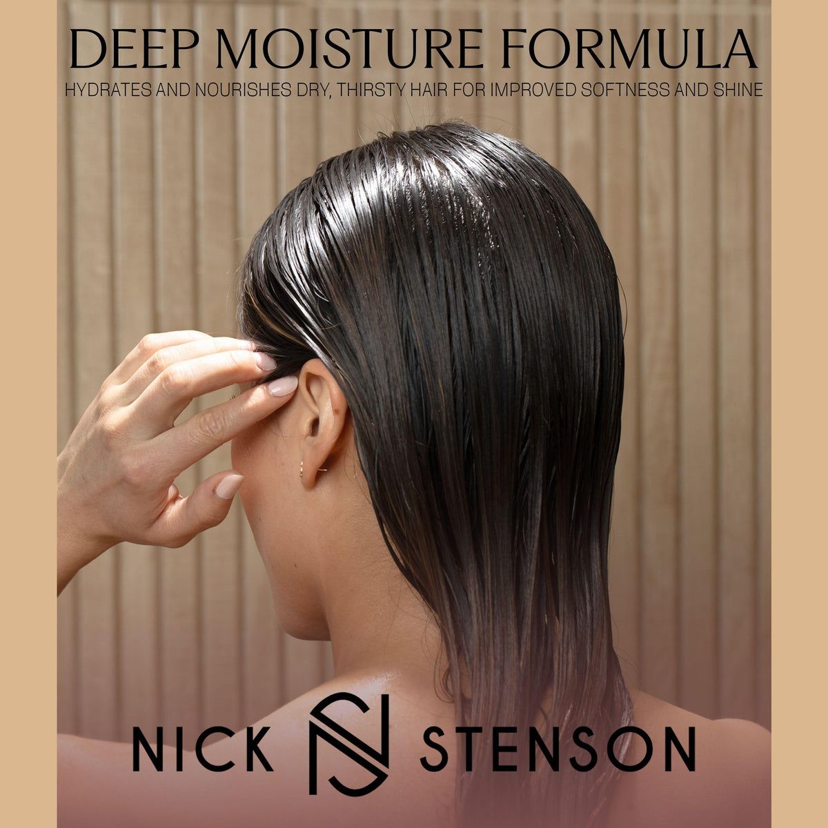 Nick Stenson Moisture Conditioner - Hydrates, Soothes & Moisturizes for Damaged, Color-Treated & Dry Hair while Protecting & Maintaining Color -