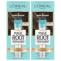 L'Oreal Paris Magic Root Permanent Hair Color Kit, 100% Gray Hair Coverage In Just 10 Minutes, Precision Brush Applicator for Seamless Application, 4 Beauty & Personal Care L'Oreal Paris