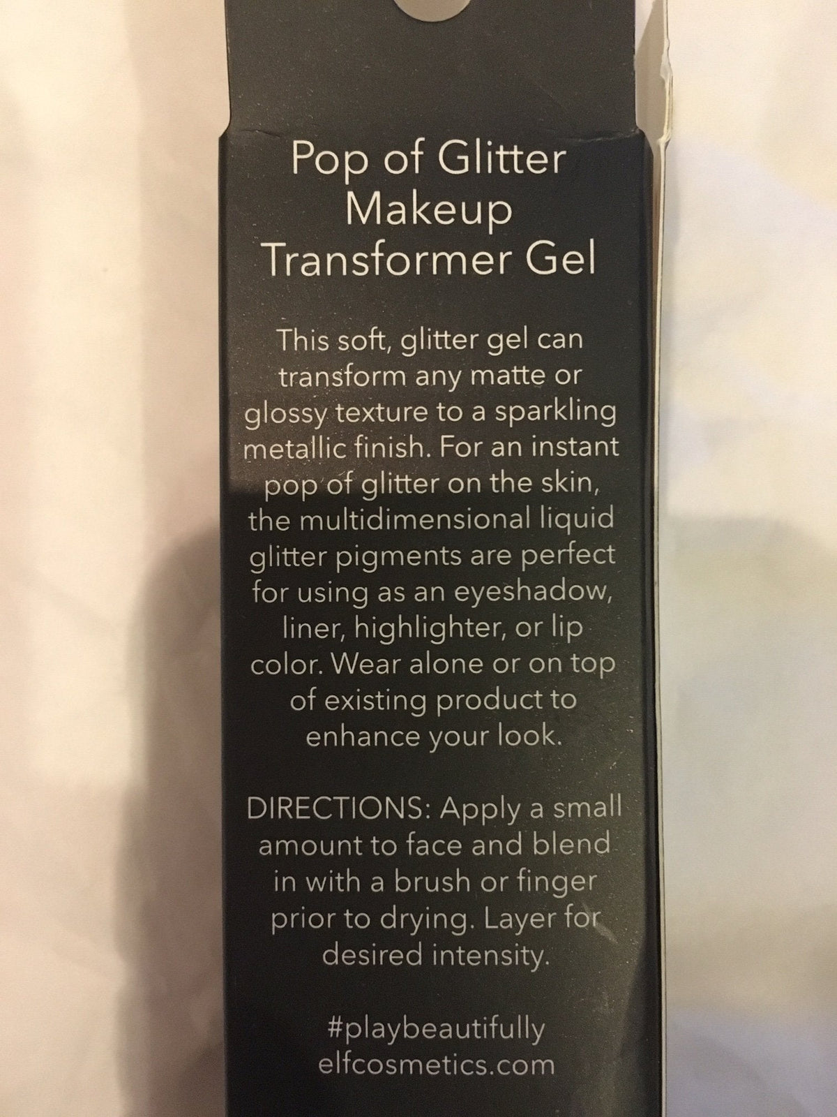 E.L.F. Pop of Glitter Makeup Transformer Gel Glided Bronze Beauty & Personal Care e.l.f.