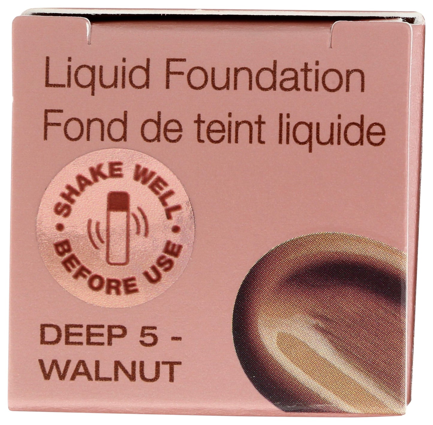 Mineral Fusion Full Coverage Foundation, Liquid Foundation - Deep 5- Deep Complexion w/Warm Undertones, Lightweight Matte Finish, Up to 12 Hr Beauty & Personal Care Mineral Fusion