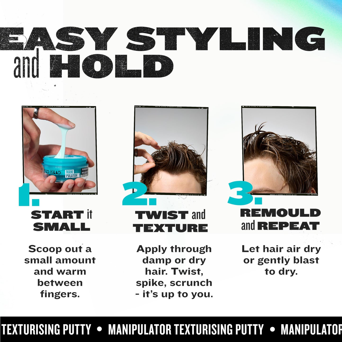 Bed Head by TIGI Manipulator Texturizing Putty, Firm Hold Styling Putty for Short to Medium Hair, Travel Size, 1.06 oz Beauty & Personal Care TIGI