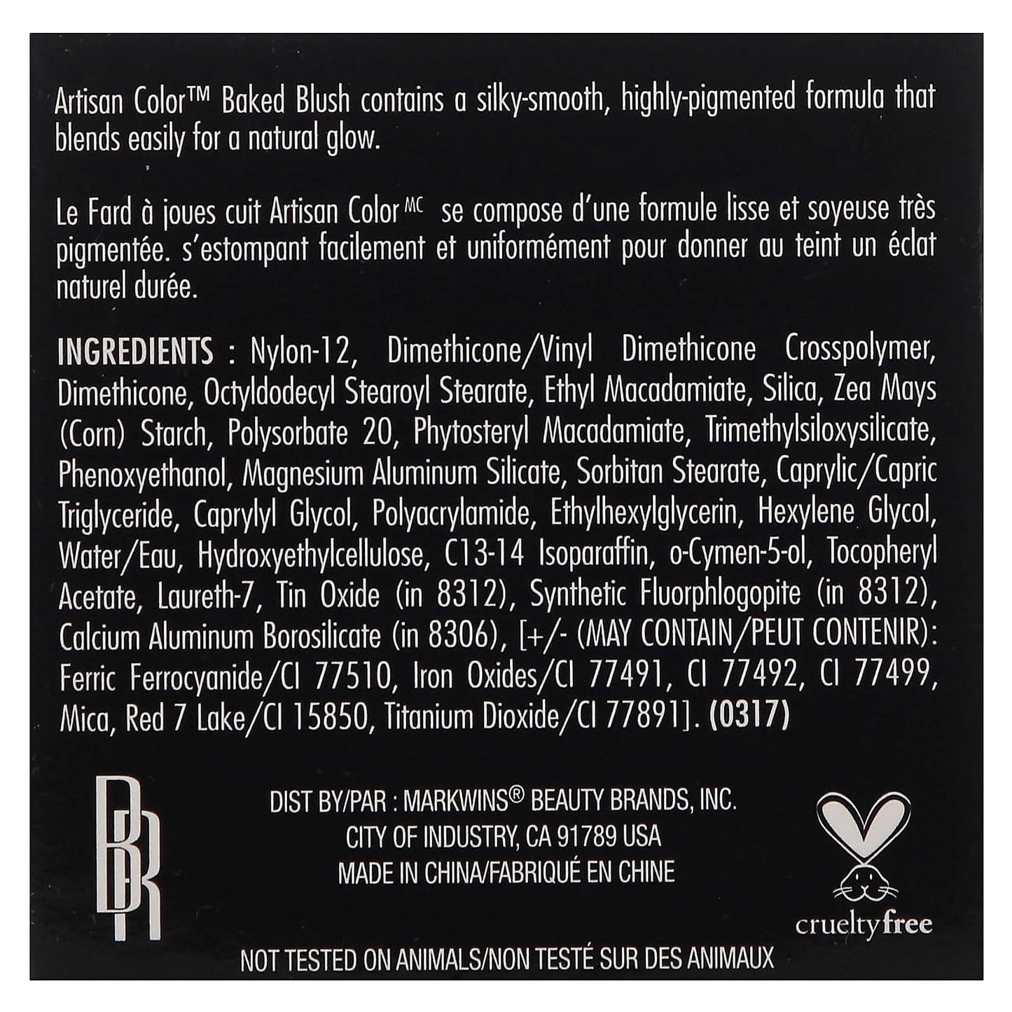Black Radiance Artisan Color Baked Blush, Warm Berry 0.10 oz (Pack of 4) Beauty & Personal Care Black Radiance