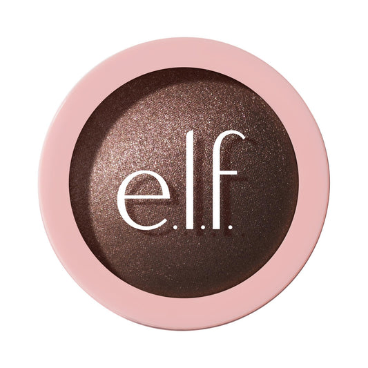 e.l.f. Halo Glow Silky Powder Highlighter, Long-Lasting Luminous Face Finish, Cake-Resistant With Micro-Shimmer, Vegan , Bronzed Baddie Beauty & Personal Care e.l.f.