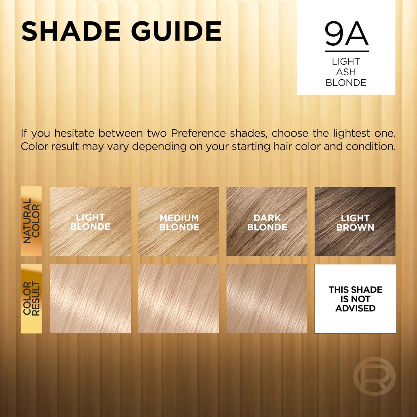 L'Oreal Paris Superior Preference Luminous Fade-Defying Permanent Hair Color, Hair Dye For Up to 9 Weeks of Radiance, Light Ash Blonde 9A, 1 Hair Dye Beauty & Personal Care L'Oreal Paris