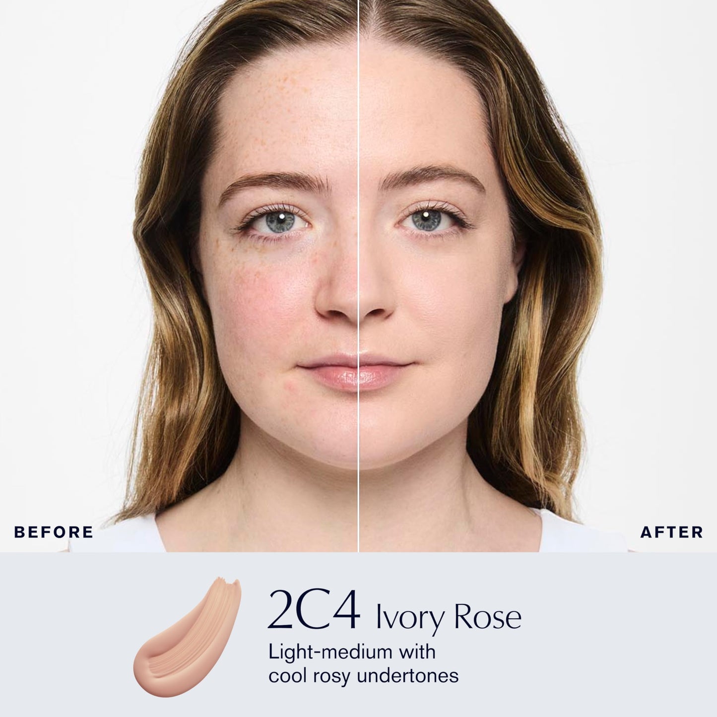 Estée Lauder Double Wear Stay-in-Place Foundation Makeup | 36-Hour Long-Wear Matte Foundation, 1 Fl Oz, 2C4 Ivory Rose Beauty & Personal Care Estée Lauder
