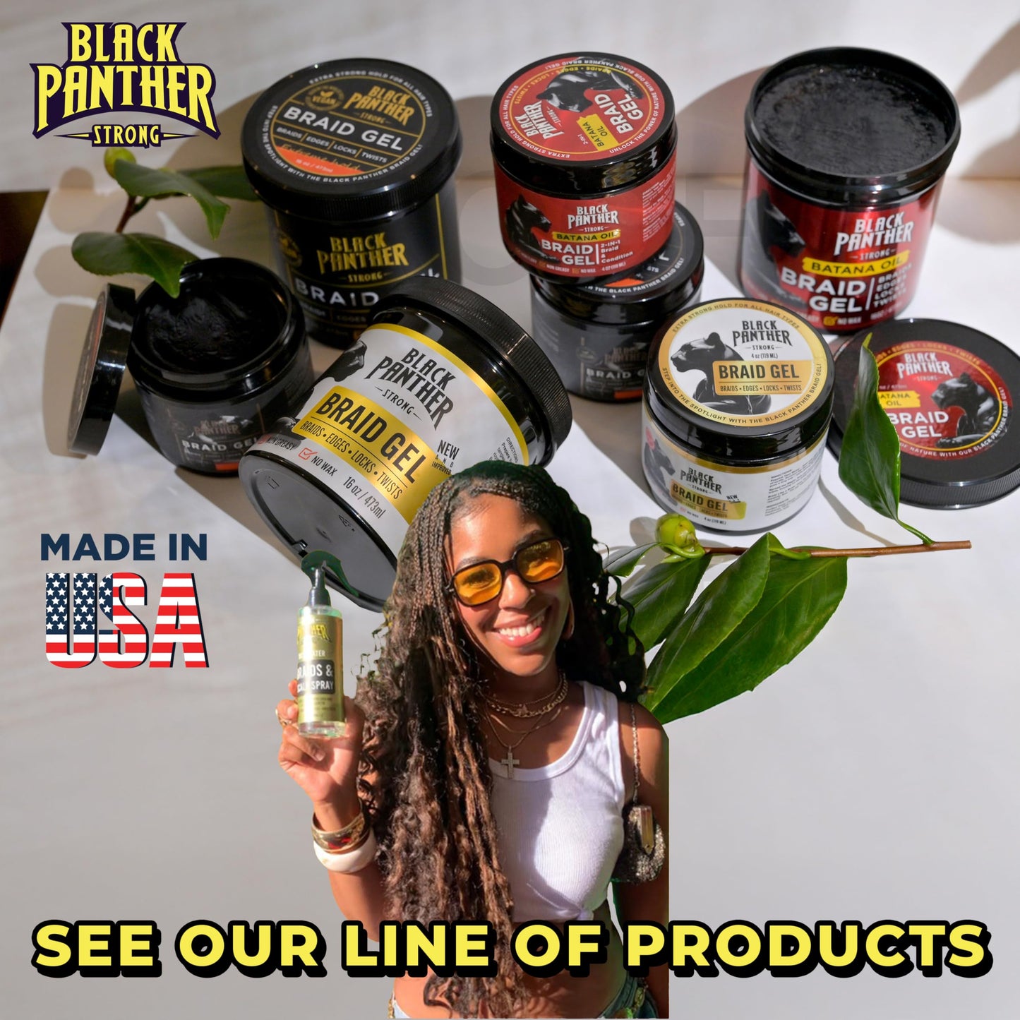 Rose Water High Definition Foamming Curl Mousse With Rose Water, Creates Soft Wraps, Hair Mousse for Curly Hair, Defines Curls, Anti Frizz, 7.9 Fl Oz Beauty & Personal Care BLACK PANTHER STRONG DIAMOND EDGES