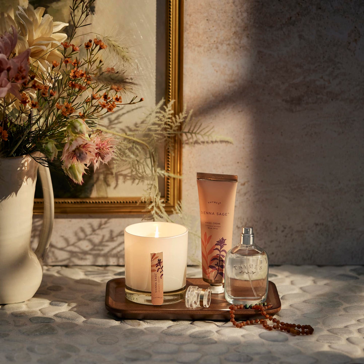 Thymes Sienna Sage Hand Cream - Hand and Body Cream (3.0 fl oz) Beauty & Personal Care Thymes
