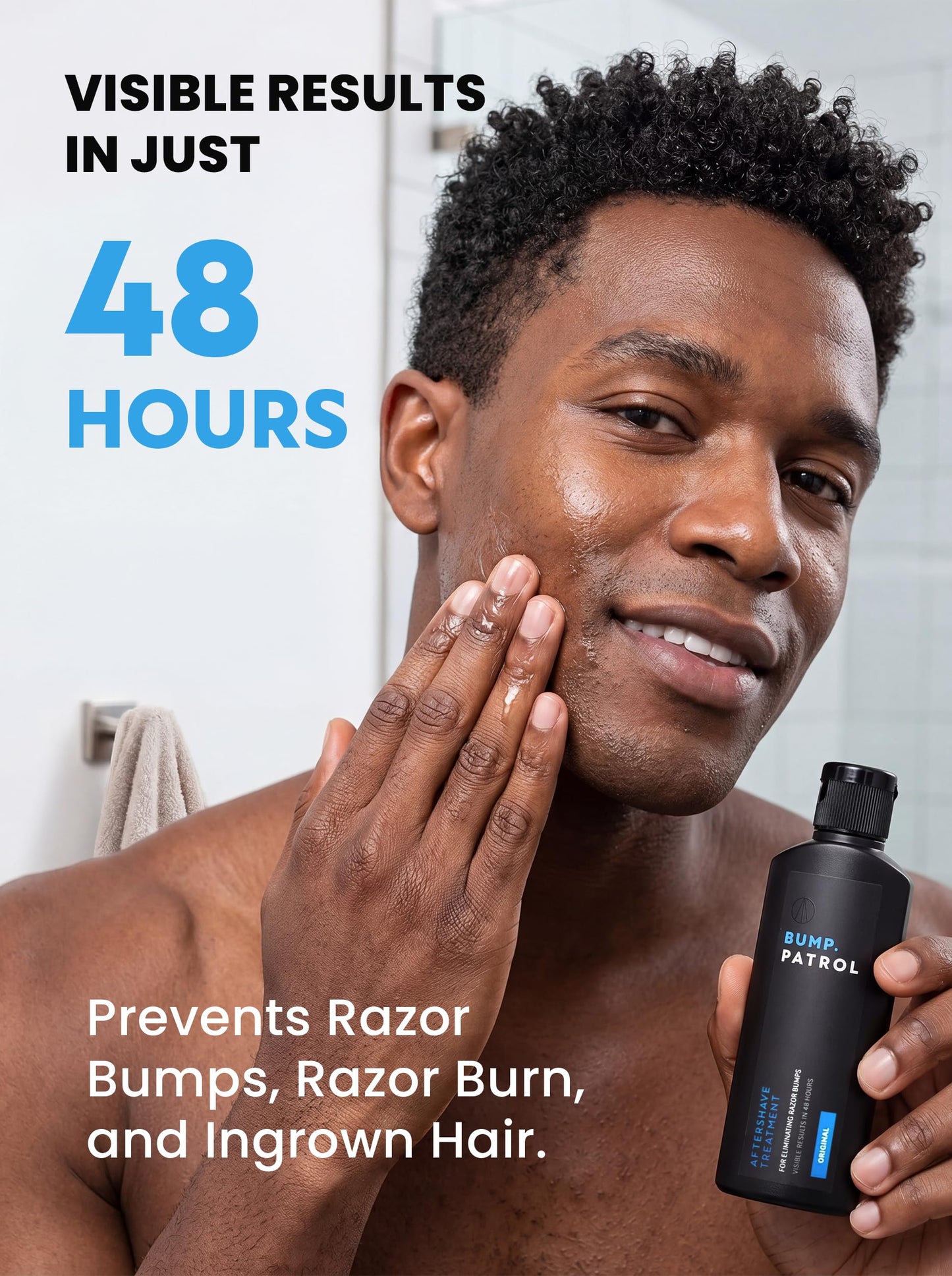 Bump Patrol Original Formula Aftershave Treatment Serum - Razor Bump Stopper and Ingrown Hair Treatment for Men and Women with Salicylic Acid Beauty and Personal Care Bump Patrol