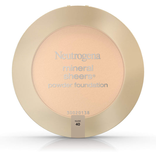 Neutrogena Mineral Sheers Powder Foundation, Nude 40, 0.34 Ounce Beauty & Personal Care Neutrogena