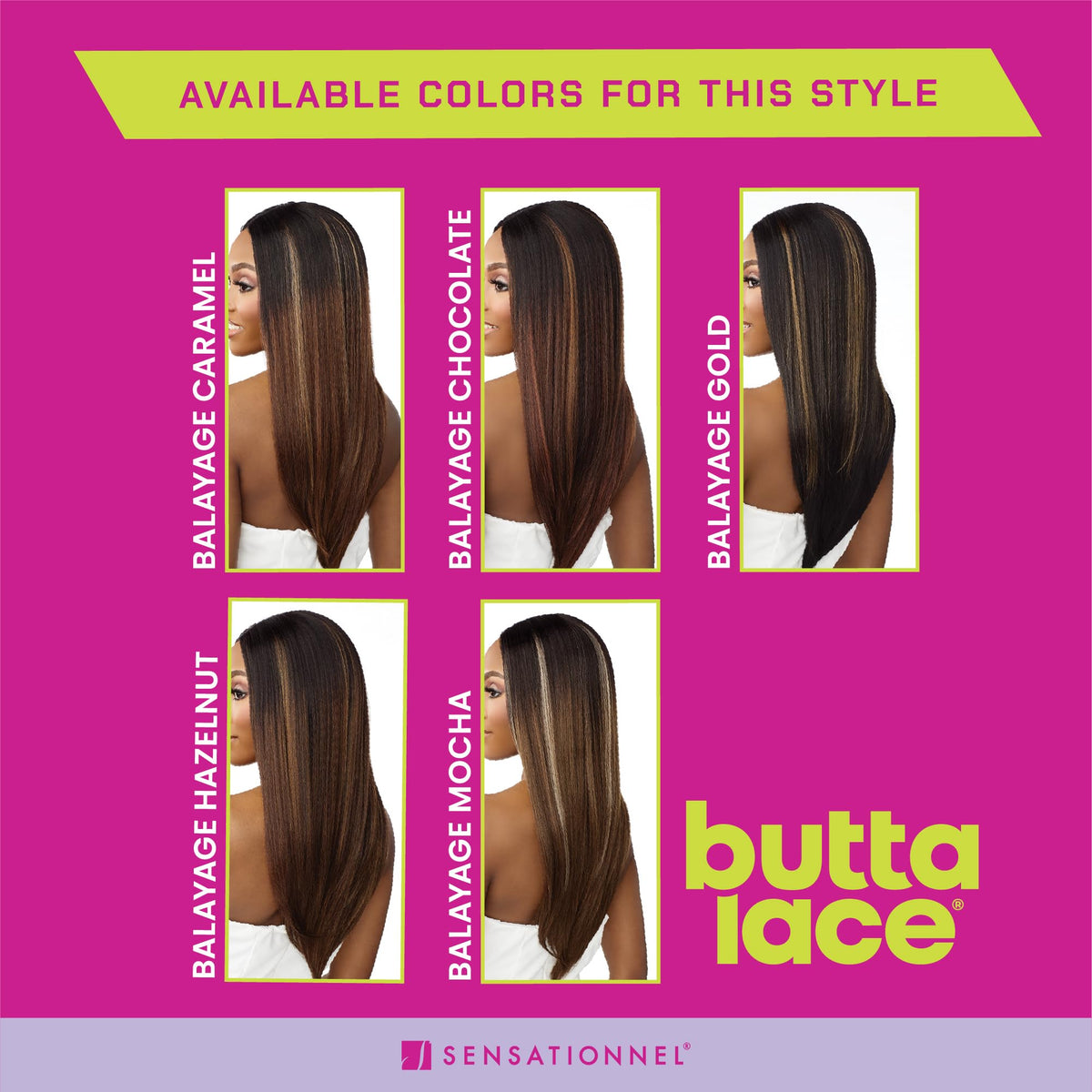 Sensationnel Butta LaceWig-Boho Crush, BALAYAGEHAZELNUT