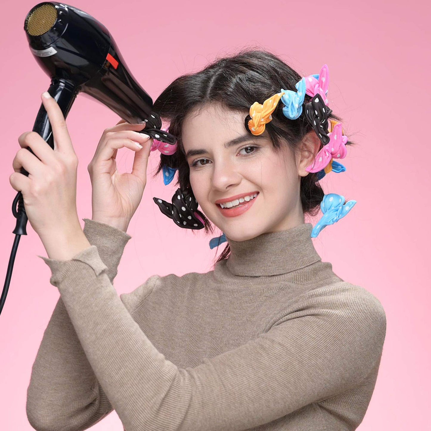 Aimin Hair Heatless Curlers, Soft Hair Curlers To Sleep In, Overnight Heatless Curls For Long Hair, No Heat Foam Curlers, Satin Sponge Rollers Beauty & Personal Care Aimin Hair