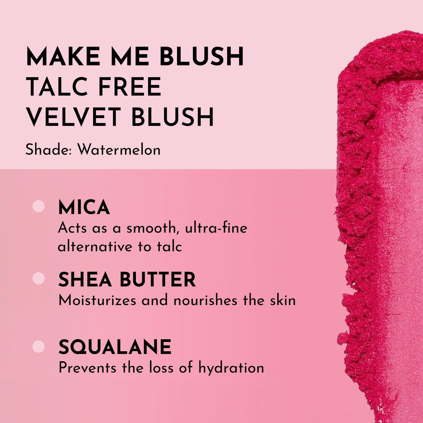 LAWLESS Women's Make Me Blush Talc Free Velvet Blush, Watermelon, Pink, 0.18 Ounce Beauty & Personal Care Lawless