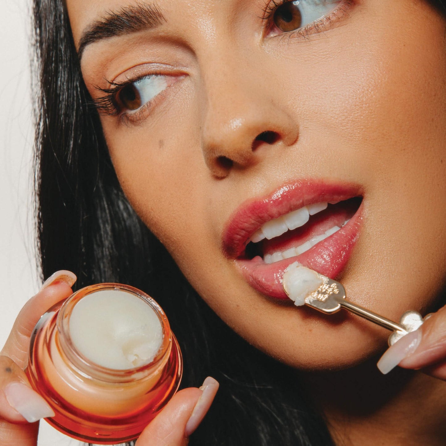 Poppy & Pout Blood Orange Mint Overnight Lip Mask - Moisturizing Natural Lip Treatment with Shea Butter & Beeswax - Cruelty Free, Recyclable Glass Jar Beauty & Personal Care Poppy & Pout