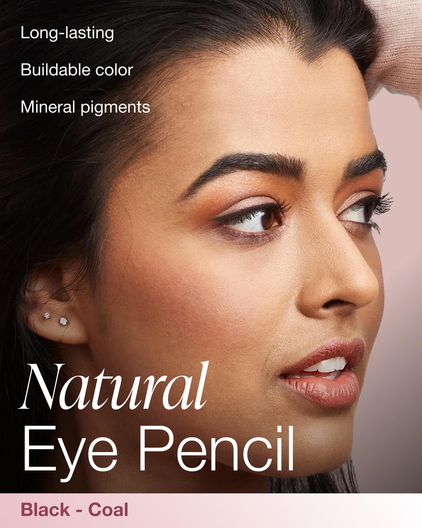Mineral Fusion Eye Pencil (Black - Coal) - Eyeliner with Soothing Chamomile, Meadowfoam & Vitamin E - Smooth & Long Lasting, Hypoallergenic Beauty & Personal Care Mineral Fusion