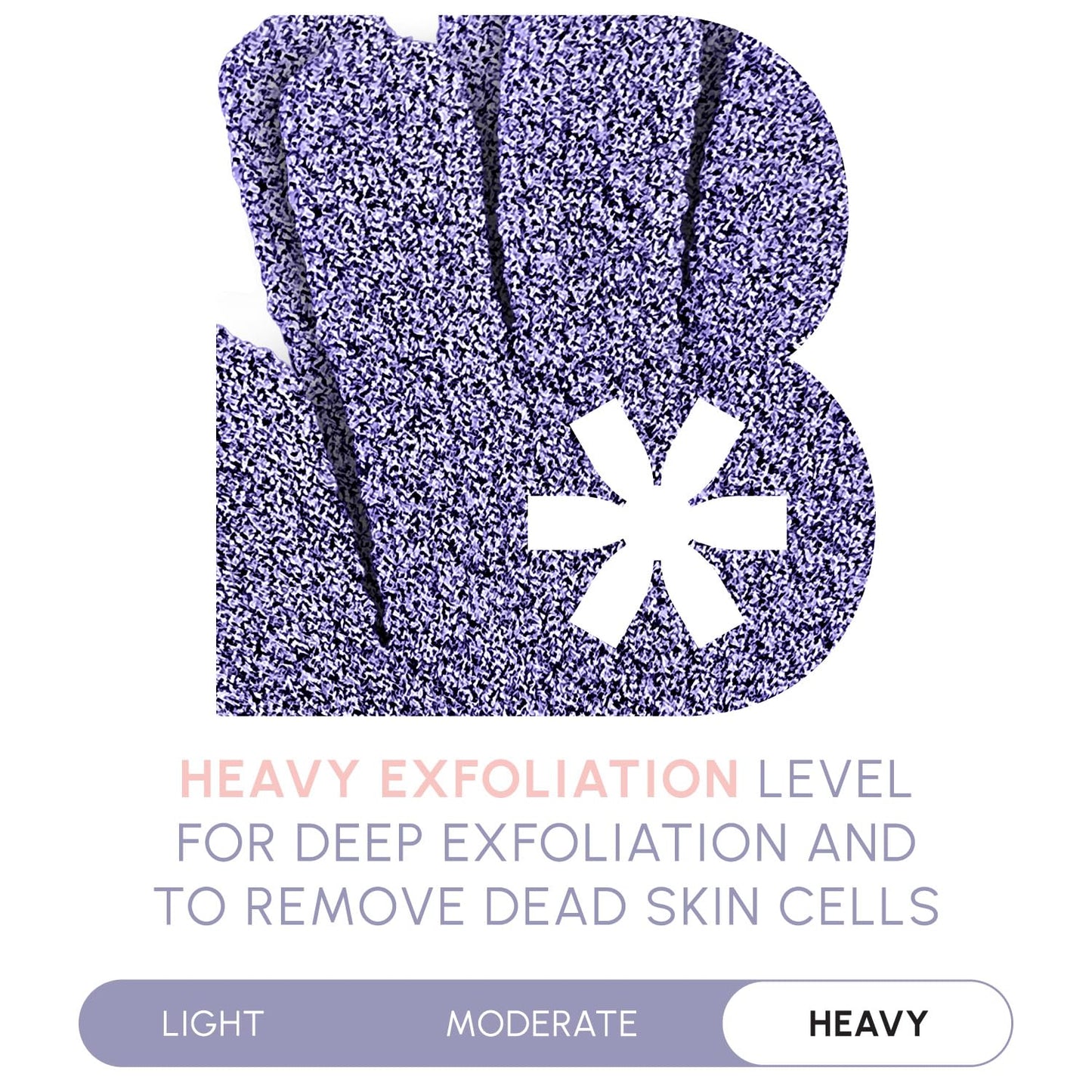 Brooklyn Botany Exfoliating Gloves for Bath and Shower - Heavy Duty Exfoliating Body Scrubber for Massage and Dead Skin Remover for Body - 2 Pairs Beauty & Personal Care Brooklyn Botany