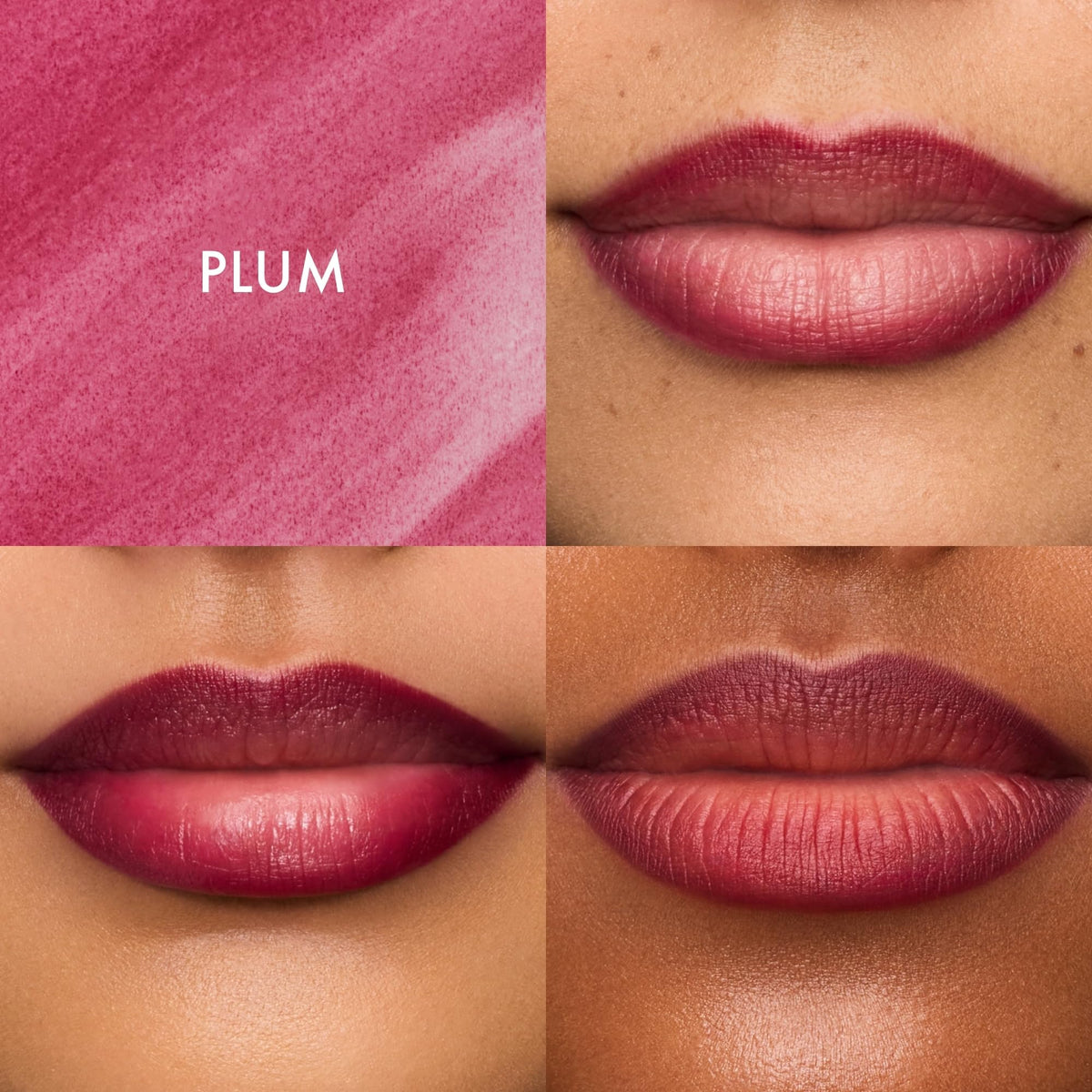 Summer Fridays Flushed Lip Stain Liner, 12hr Wear & Transfer-Proof, Plum