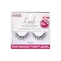 KISS Lash Couture LuXtensions Collection False Eyelashes, Flat Lash Technology, Super Slim Lash Band, Real Lash Extension Fibers, Reusable, Style Beauty & Personal Care KISS