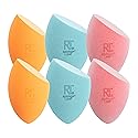 Real Techniques 6 Pack Assorted Makeup Blending Sponges, 3 Miracle Makeup Sponges, For Blending, Baking, And Setting, Use With Foundation & Powder Beauty & Personal Care Real Techniques
