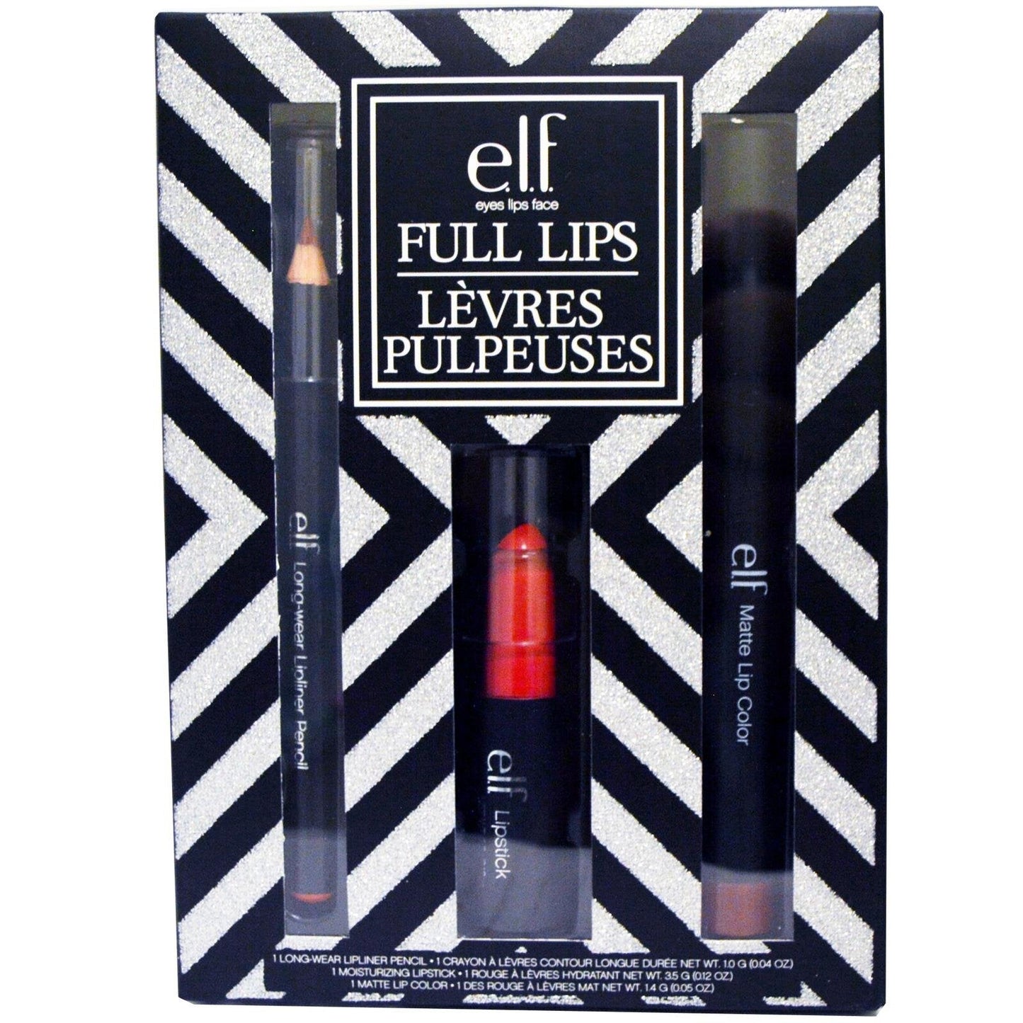 e.l.f. Lip Set, Warm, 0.21 Ounce Beauty & Personal Care e.l.f.