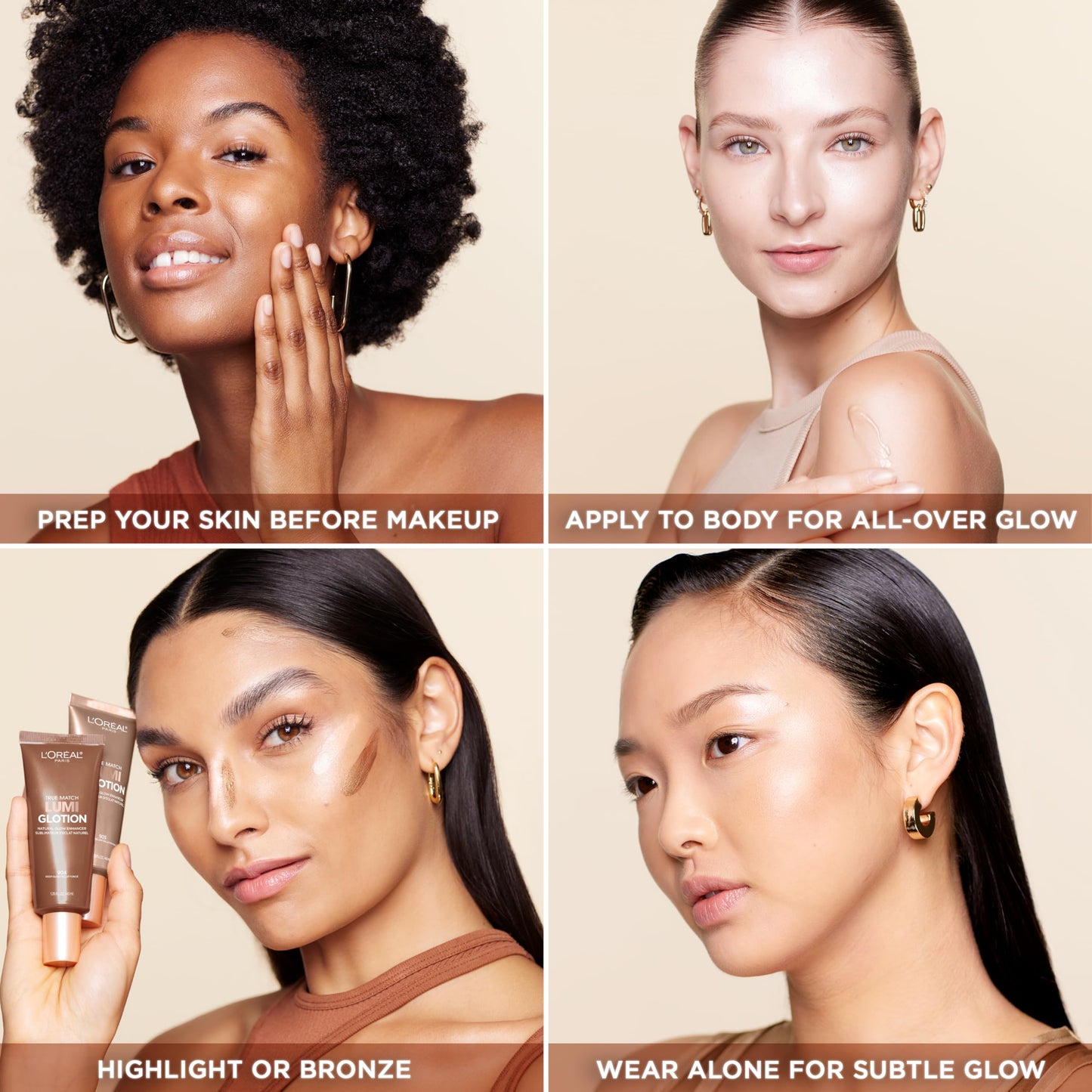 L'Oreal Paris Makeup True Match Lumi Glotion, Natural Glow Enhancer, Illuminator Highlighter, Bronzing Drops For a Sun-Kissed Glow, 905 Rich Beauty & Personal Care L'Oreal Paris