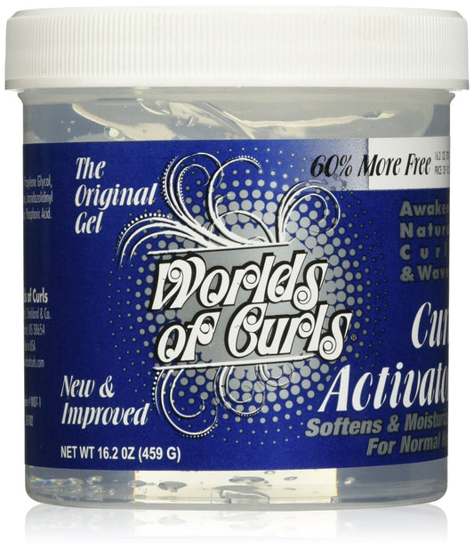 Worlds Of Curls, Curl Activator Regular Gel, 16.2 Ounce Beauty & Personal Care Worlds Of Curls