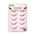 KISS Looks So Natural, False Eyelashes, 'Sultry', 12 mm, Includes 5 Pairs Of Lashes, Contact Lens Friendly, Easy to Apply, Reusable Strip Lashes Beauty & Personal Care KISS