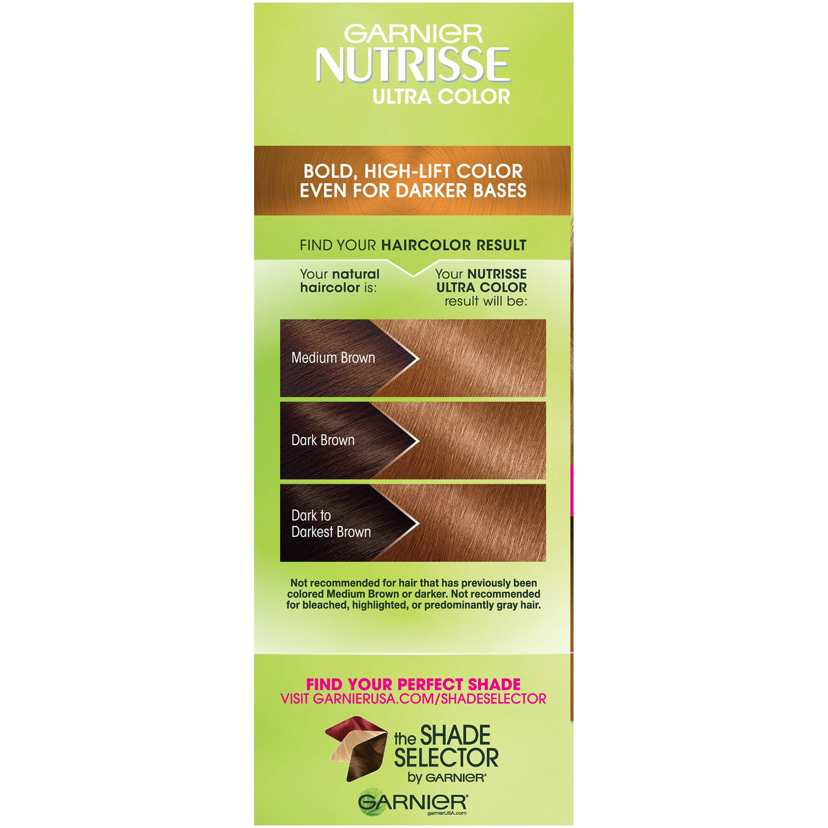 Garnier Nutrisse Ultra Color Nourishing Hair Color Creme, HL2 Warm Caramel (Packaging May Vary)
