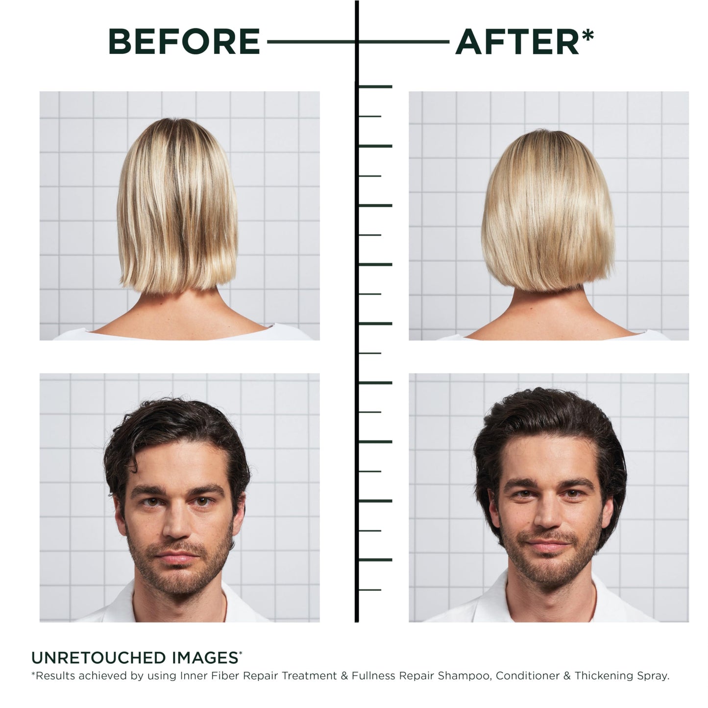 Garnier Fructis Hair Filler Fullness Repair Thickening Spray, Volumizing Spray with Polypeptides and Hair Repair Complex for Thin, Weak Split Ends Beauty & Personal Care Garnier