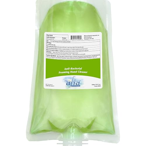 National Chemical Laboratories Afia Anti-Bacterial Foaming Hand Cleaner 6 x Case (NCL0446-57) Beauty & Personal Care National Chemical Laboratories