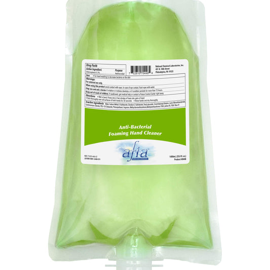 National Chemical Laboratories Afia Anti-Bacterial Foaming Hand Cleaner 6 x Case (NCL0446-57) Beauty & Personal Care National Chemical Laboratories