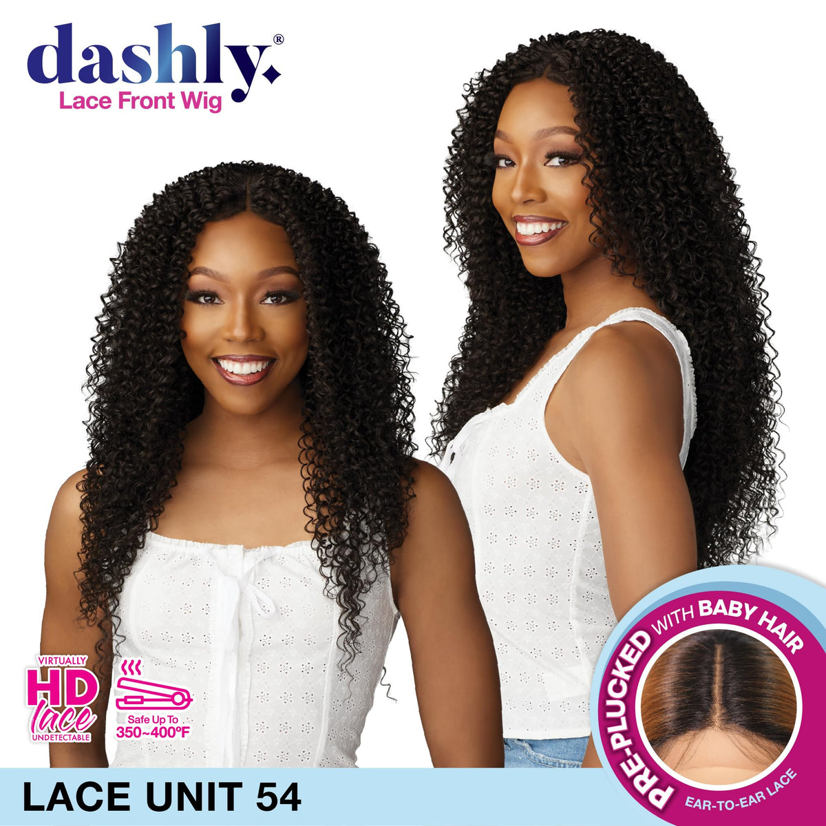 Sensationnel Dashly Lace Front Wig-Unit 54, TH27