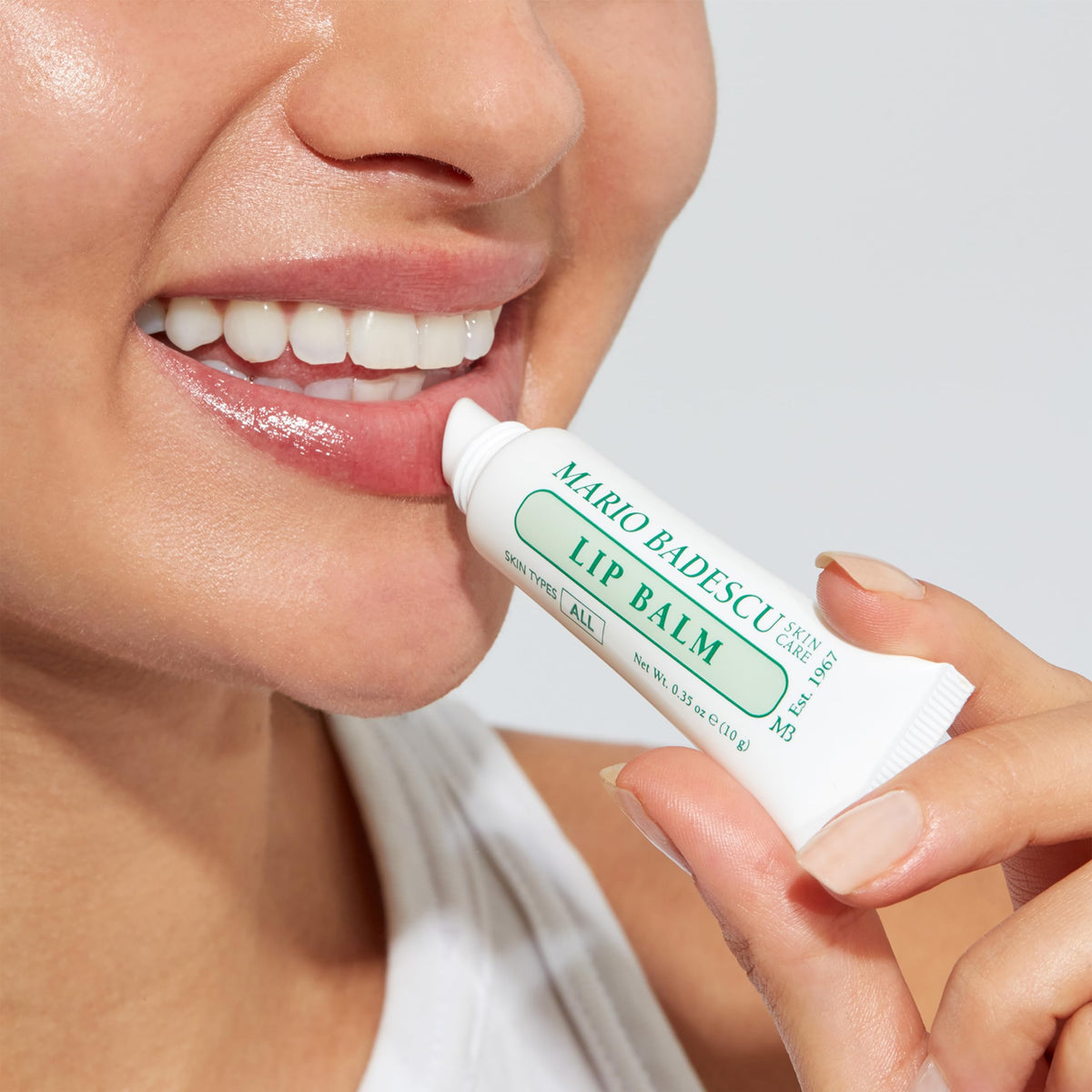 Mario Badescu Moisturizing Original Lip Balm for Dry Cracked Lips, Infused with Coconut Oil and Shea Butter, Ultra-Nourishing Lip Care Moisturizer Beauty & Personal Care Mario Badescu