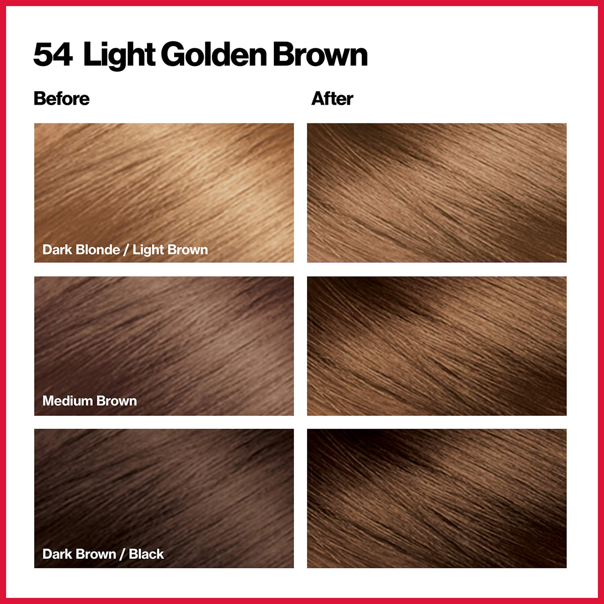 Revlon Colorsilk Beautiful Color, Permanent Hair Dye with Keratin, 100% Gray Coverage, Ammonia Free, 53 Light Golden Brown (Pack of 3) Beauty & Personal Care REVLON