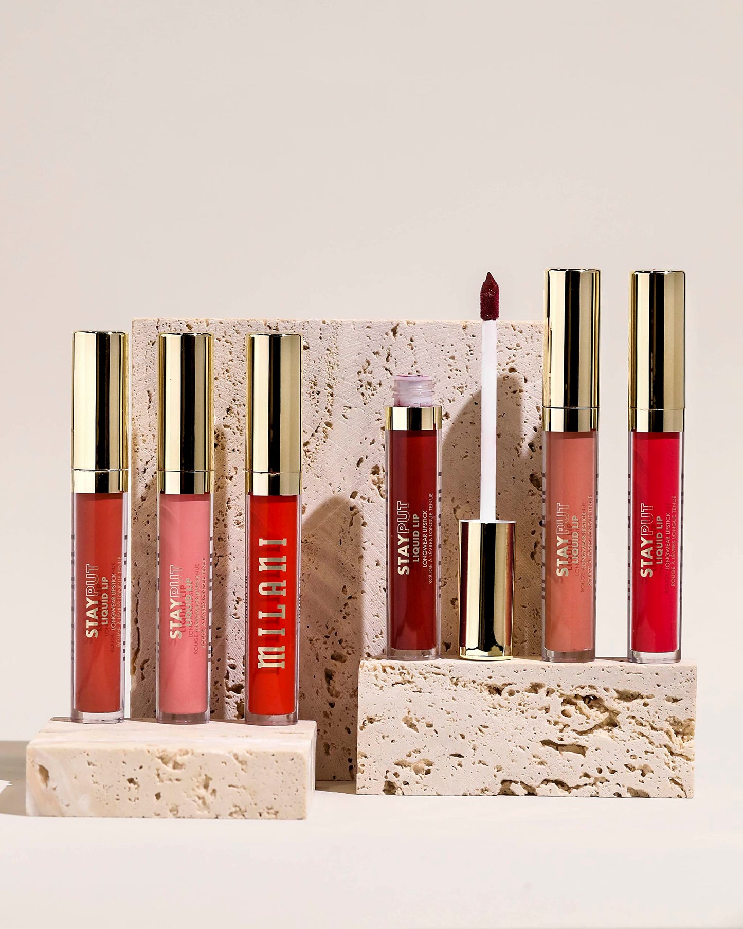 Milani Stay Put Longwear Liquid Lipstick - Smudge-Proof, Kiss-Proof, and Fade-Resistant Formula for All-Day Wear - Main Character Beauty & Personal Care Milani